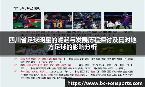 四川省足球明星的崛起与发展历程探讨及其对地方足球的影响分析
