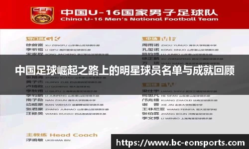 中国足球崛起之路上的明星球员名单与成就回顾